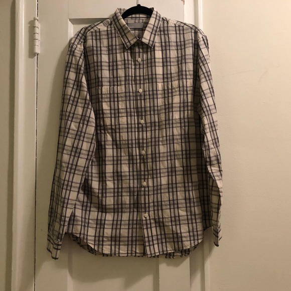 Vince Men’s Plaid Shirt - Picture 2 of 3